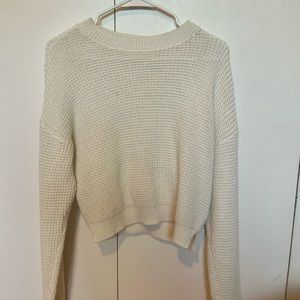 White Knit Sweater